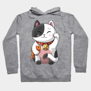 Lucky cat! Hoodie